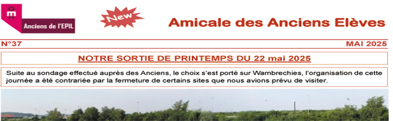 « Sortie de Printemps » du 22 mai 2025.