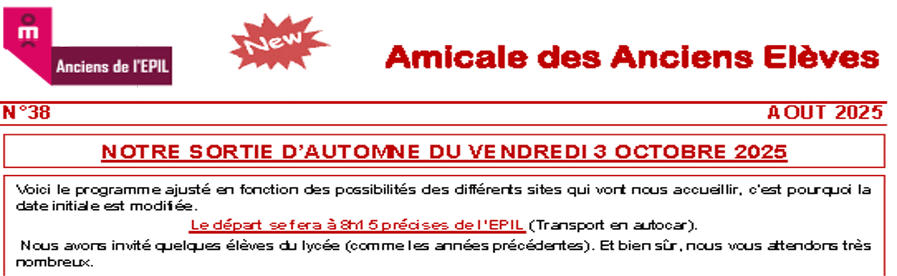 « New » N°38 d’août 2025