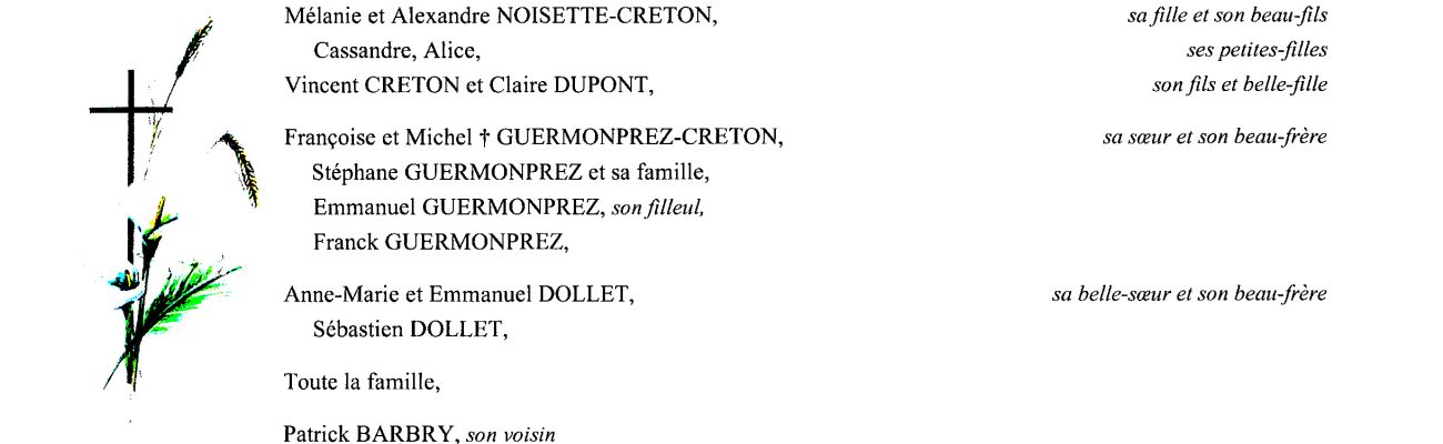 Décès de Jean-Luc CRETON ancien professeur à l&rsquo;EPIL